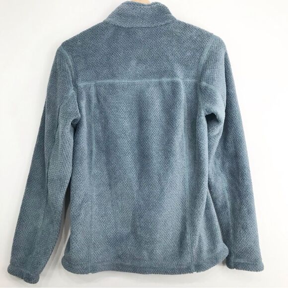 Patagonia Re-Tool Light Blue Navy Snap T Synchilla Pullover Fleece - Picture 5 of 16